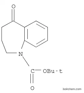 Molecular Structure of 936332-97-7 (tert-butyl 5-oxo-2,3,4,5-tetrahydro-1H-1-benzazepine-1-carboxylate)